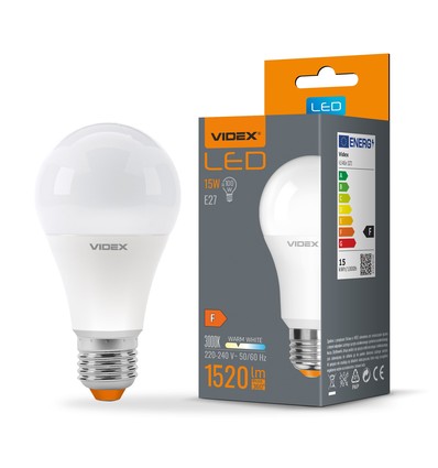 A65 LED-pære 15W E27 - varm hvid, 230V, 1520lm