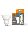 GU10 7W LED pære - 600lm, 120°, 4000K, flicker free