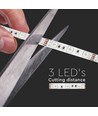 5m 7W/m RGB LED strip sæt - 12V DC, IP20, 60 LED pr. meter