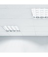 60cm T8 LED-rør 10W - glas, kold hvid, 230V, 1050lm, forbrug 10W