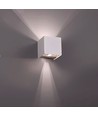 6W op/ned væglampe - IP54, 2700K, hvid, op/ned lys, inkl. lyskilde