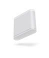 Evan armatur 6W - facade dobbeltsidet, hvid, 230V, lysstyrke 660, forbrug 6