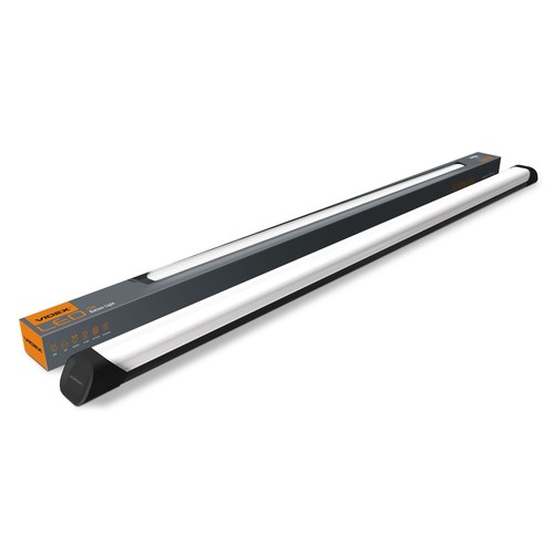 120 cm LED-armatur 72W - 5000K, sort, 230V, 8000 lm