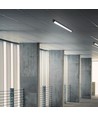 120 cm LED-armatur 72W - 5000K, sort, 230V, 8000 lm