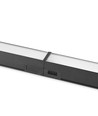 120 cm kædebar linjelys 50W - led, 5000K, sort, 230V, 5000lm