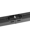 120 cm kædebar linjelys 50W - led, 5000K, sort, 230V, 5000lm