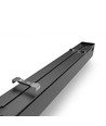 120 cm kædebar linjelys 50W - led, 5000K, sort, 230V, 5000lm