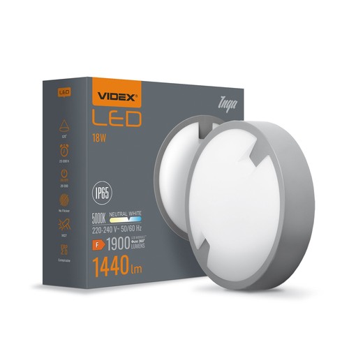 Inga væglampe 18W - neutral hvid, 230V, 1900lm