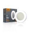 15W LED loft/væglampe Bulkhead - IP65, 5000K, 19x19cm, hvid kant, IK07, udendørs/vådrum