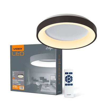 Edge loftlampe 72W - LED, sort, 230V, lysstyrke 7500, forbrug 72