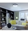 Edge loftlampe 72W - LED, sort, 230V, lysstyrke 7500, forbrug 72