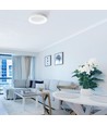 Edge loftlampe 72W - LED, hvid, 230V, 7500lm, forbrug 72W