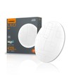 48W Mila LED loftslampe - 4320lm, IP44, 4000K, 48x48cm, hvid kant