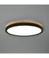 Loftslampe 18W - LED, rundt, sort, neutral hvid, spænding: 230V, lysstyrke: 2000, forbrug: 18