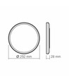 Loftslampe 18W - LED, rundt, sort, neutral hvid, spænding: 230V, lysstyrke: 2000, forbrug: 18