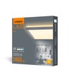 Led loftslampe 24W - Firkantet, hvid, neutral, Spænding: 230V, Lysstyrke: 2900, Forbrug: 22