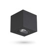 Otto loftspotlysarmatur GU10 - sort, 230V, max 30W