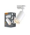 Skot armatur GU10 - spotskinne, hvid, 230V, max 30W