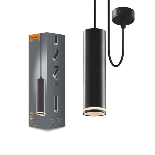 Tatum pendellampe GU10 - sort, 230V, max 30W