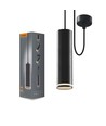 Tatum pendellampe GU10 - sort, 230V, max 30W