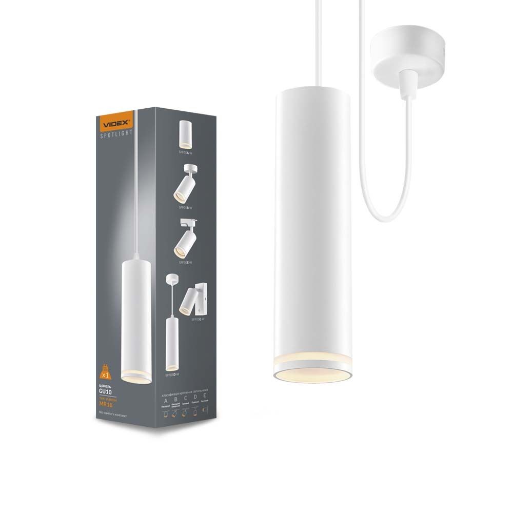 Tatum pendellampe GU10 - hvid, 230V, max 30W
