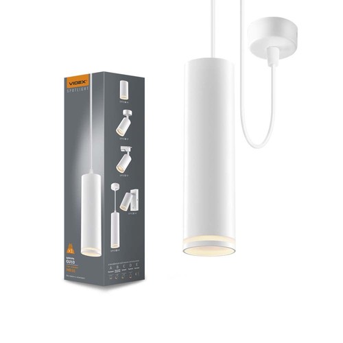 Tatum pendellampe GU10 - hvid, 230V, max 30W