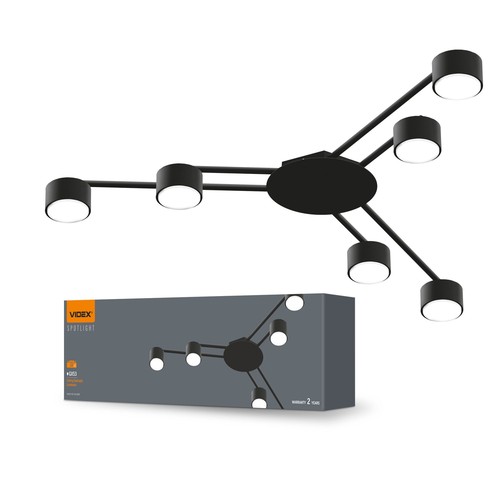 Loftspotarmatur GX53 - max 6x30W, 230V