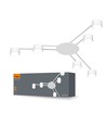 Loftspotlampe GX53 - max 6x30W, 230V