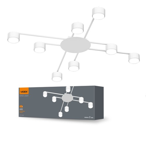 Loftspotlampe Gx53 - max 8x30, 230V