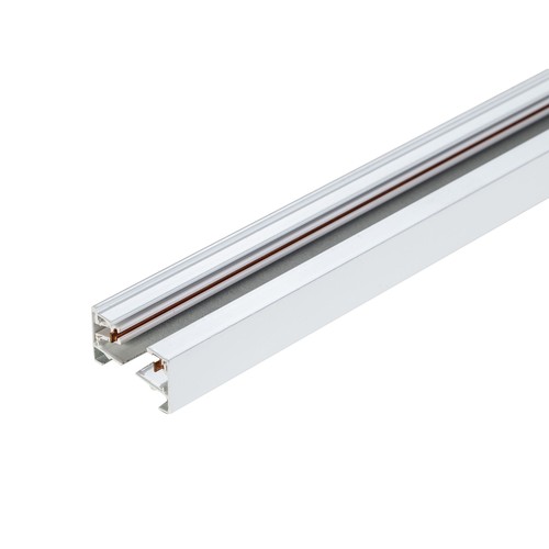 1m skinne - 1-fas, hvid