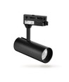 10W 1-fase skinnespot - 36 grader, 4000K, Sort, IP20, RA80