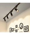 Tor spotlight 20W - LED-skinne, sort, 230V, lysstyrke 1600, forbrug 20