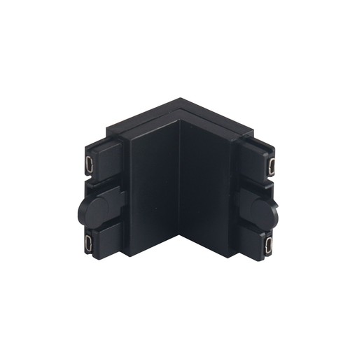 Vertikal connector - til magnetisk busbar, sort