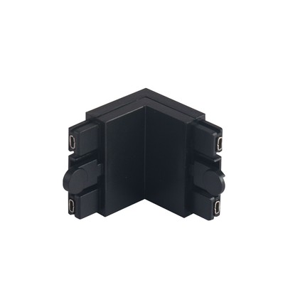 Vertikal connector - til magnetisk busbar, sort