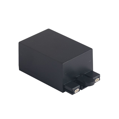 Indgangsstikboks - magnetisk busbar, sort