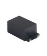 Indgangsstikboks - magnetisk busbar, sort