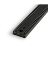 1m samlestang - magnetisk Slim Skinne belysningssystem, sort