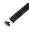 1m samlestang - magnetisk Slim Skinne belysningssystem, sort
