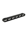 Led-lys - magnetisk slankt skinne-system, sort, lysstyrke 880lm, forbrug 11W