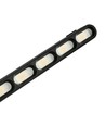 Led-lys - magnetisk slankt skinne-system, sort, lysstyrke 880lm, forbrug 11W
