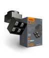 LED-lys - til magnetisk slankt skinnesystem, sort, lysstyrke 610 lm, forbrug 7.5W
