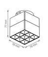 LED-lys - til magnetisk slank skinne system, sort, lysstyrke: 1380, forbrug: 16