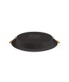 Led indbygningsspot 12W - rund, sort, neutral hvid, 230V, 1350lm
