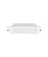 Led downlight 12W - Firkantet, neutral hvid, 230V, 1400lm