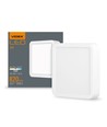 Led loftlampe 12W - Firkantet, neutral hvid, 230V, 1250lm