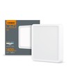 18W LED påbygningspanel - 1400lm, 4000K, hvid, 19,2 x 19,2 cm, IP20 indendørs