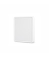 24W LED påbygningspanel, 4000K - 2500lm, 19,2 x 19,2 cm, sort kant, IP20 indendørs