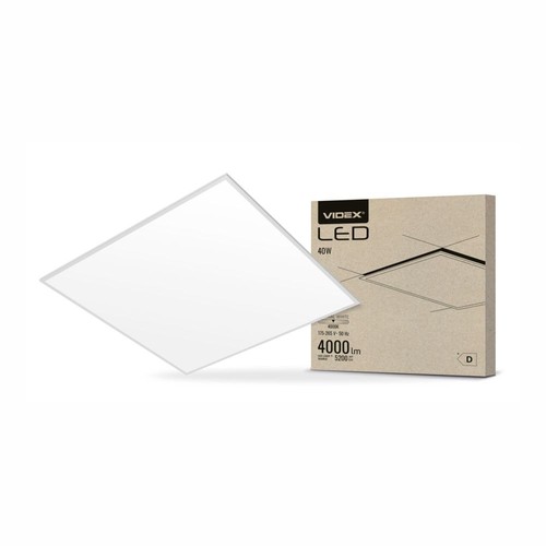 P404w LED panel 40w - neutral hvid, 230v, 5200lm, forbrug 40w