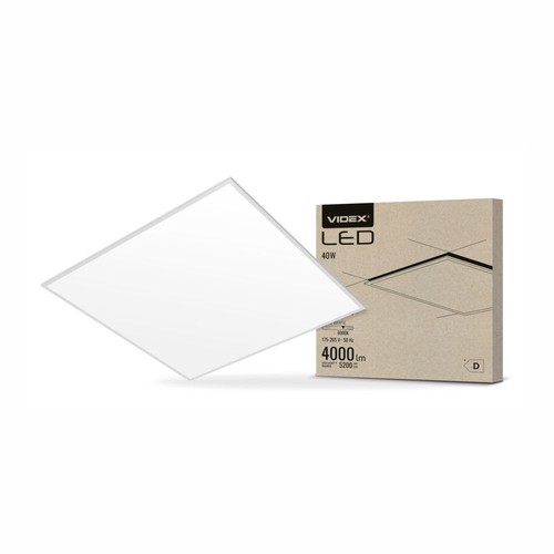 P406W LED-panel 40W - kold hvid, 230V, 5200lm, 40W forbrug