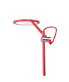 20W LED skrivebordslampe, RA98 dæmpbar - Rød, 4100K, touch sensor, flicker free